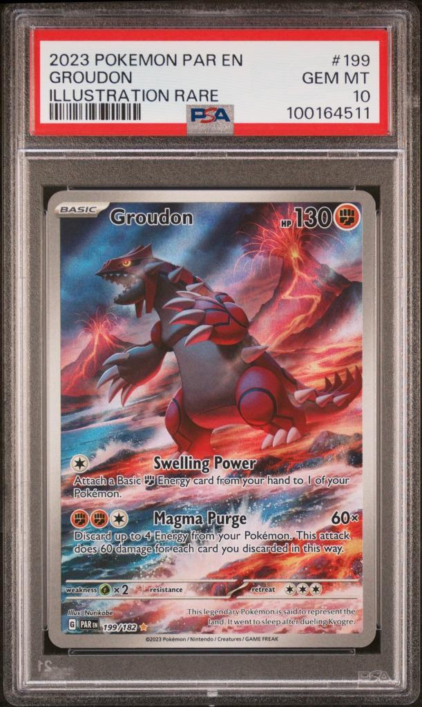 Groudon PSA 10, Hobby en Vrije tijd, Verzamelkaartspellen | Pokémon, Nieuw, Ophalen of Verzenden