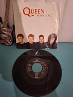 Queen - I Want It All - 7" Single 1989, Ophalen of Verzenden, Zo goed als nieuw