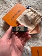 Louis Vuitton Bracelett leather, Sieraden, Tassen en Uiterlijk, Ophalen of Verzenden, Zo goed als nieuw, Zwart, Leer