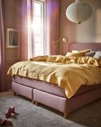 Boxspring Dunvik 160x200 cm, Ophalen, Gebruikt, Tweepersoons, 200 cm