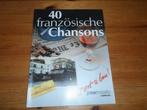 40 Franzosische Chansons, Muziek en Instrumenten, Bladmuziek, Zang, Nieuw, Ophalen of Verzenden, Artiest of Componist