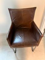 JESS stoelen, Huis en Inrichting, Stoelen, Ophalen, Gebruikt, Bruin, Leer