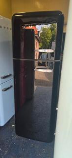 SMEG KOELKAST zwart(gratis bezorgen), Ophalen, 200 liter of meer, Met aparte vriezer, 160 cm of meer