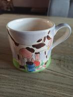 Mok Choccie Fun! Whittard Chelsea handbeschilderd keramiek., Keramiek, Ophalen of Verzenden, Zo goed als nieuw, Overige stijlen