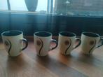 Koffie bekers nieuw 4x, Huis en Inrichting, Keuken | Servies, Ophalen, Nieuw, Overige stijlen, Kop(pen) en/of Schotel(s)