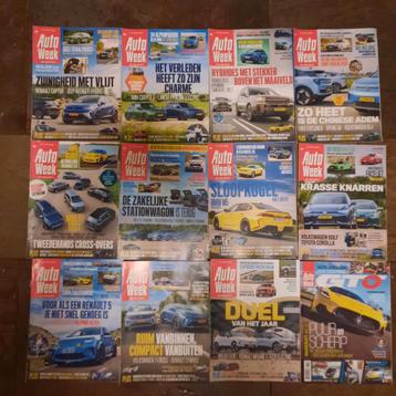 12x Autoweek met name  uit Q4 2024 beschikbaar voor biedingen