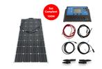 Flexibel Camper Zonnepaneel Set Compleet 100W 12V - UltraDun, Ophalen of Verzenden, Nieuw
