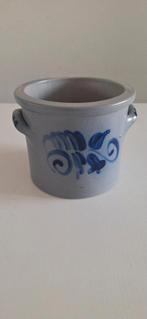 Keulse pot met blauw bloemmotief, Ophalen of Verzenden