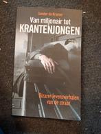Boek van miljonair tot krantenjongen, Ophalen of Verzenden, Zo goed als nieuw, Sander de Kramer