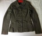 Jasje van spijkerstof, kleur: kaki, maat: 40, van H&M, Maat 38/40 (M), H&M, Ophalen of Verzenden, Zo goed als nieuw