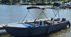 Stoere boot 'De Reiger' met buitenboordmotor, Watersport en Boten, Ophalen, 10 tot 30 pk, Gebruikt, Aluminium