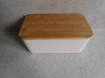 Koektrommel 24x14x10 cm. Verkade Postcodeloterij Bamboe, Huis en Inrichting, Keuken | Servies, Zo goed als nieuw, Overige materialen