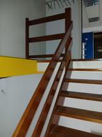 Hardhout trap, Ophalen of Verzenden, Zo goed als nieuw, 2 tot 4 meter