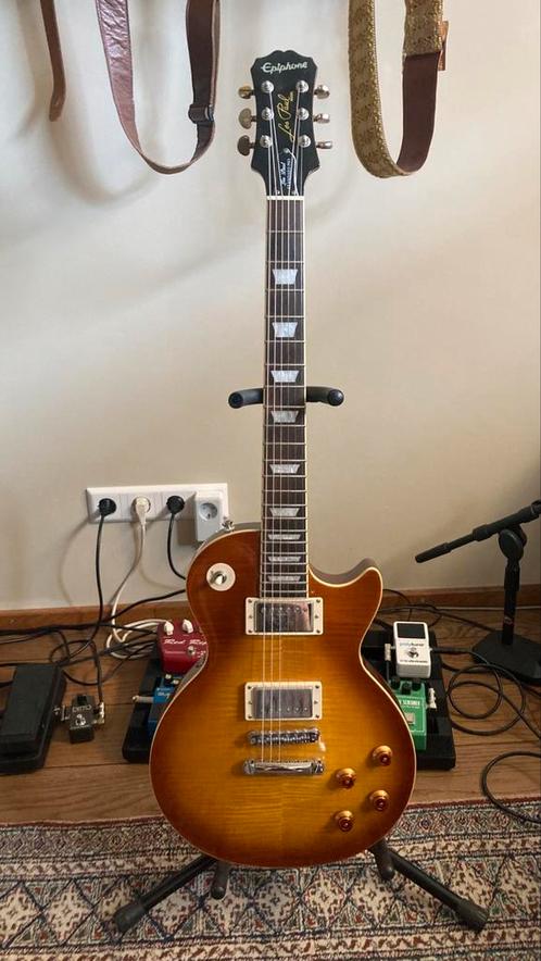 Epiphone Les Paul Standard Pro, Muziek en Instrumenten, Snaarinstrumenten | Gitaren | Elektrisch, Zo goed als nieuw, Solid body