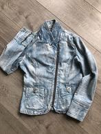 ICHI Jeans spijkerjas getailleerd maat M/L, Maat 38/40 (M), Blauw, Ophalen of Verzenden, Gedragen