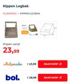 Kippenlegbakken nog in doos, 2x, Ophalen of Verzenden, Nieuw, Overige typen
