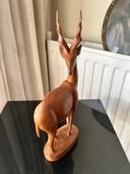 Houten Antilope Beeld, Ophalen of Verzenden