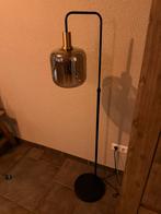Moderne Light & Living Lekar Vloerlamp Zwart, Ophalen of Verzenden, Zo goed als nieuw, Glas, 150 tot 200 cm