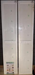 Te koop: 2 witte Louvre deuren, Doe-het-zelf en Verbouw, Ophalen, Nieuw