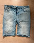 Korte spijkerbroek van Daily Aesthetikz, Kleding | Heren, Spijkerbroeken en Jeans, Ophalen of Verzenden, Zo goed als nieuw, Blauw