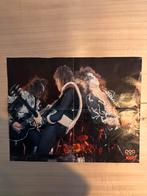 Kizz/Kiss vintage Popfoto poster 1980s, Ophalen of Verzenden, Zo goed als nieuw, Poster, Artwork of Schilderij