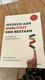 Audry Vulpen - Werken aan kwaliteit van bestaan, Ophalen, Zo goed als nieuw, Audry Vulpen; Pieter Verdoorn