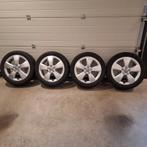 Nu of nooit!! Winterbanden op 17 inch alum.velgen, Auto-onderdelen, Ophalen, Gebruikt, 17 inch, Band(en)