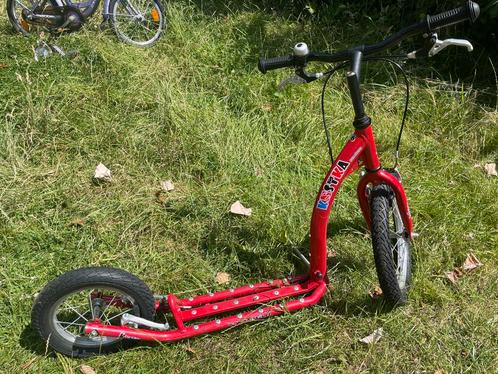 Stoere Kostka kickbike step met handremmen, Fietsen en Brommers, Steps, Zo goed als nieuw, Kickbike, Ophalen