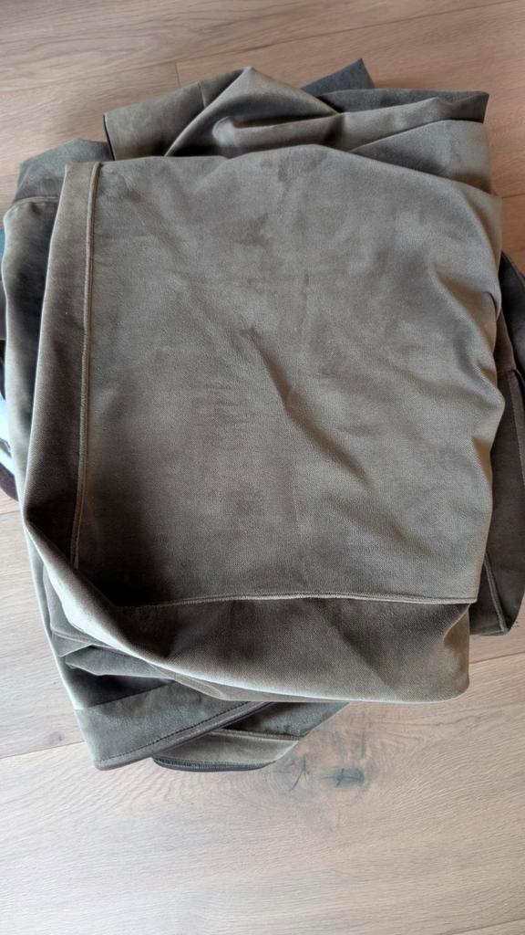 Kivik Chaise Longue Hoes - Grijsbruin Velours, Huis en Inrichting, Stoffering | Gordijnen en Lamellen, Nieuw, Minder dan 100 cm