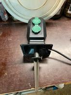 Tijdstopcontact voor buiten met grondpen, Kunststof, Gebruikt, Overige typen, Ophalen of Verzenden