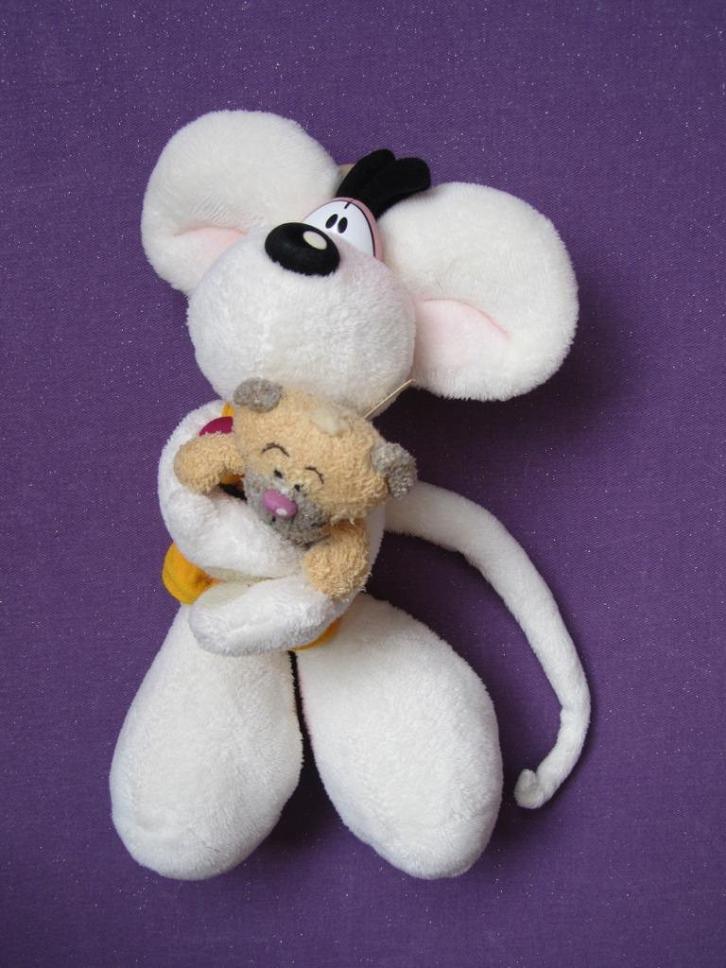 DIDDL DEPESCHE Knuffel MUIS DIDDL MET PIMBOLI. 20 CM, Kinderen en Baby's, Speelgoed | Knuffels en Pluche, Zo goed als nieuw, Overige typen