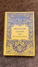 Artisten-leven door joh. W. Broedelet, Antiek en Kunst, Ophalen of Verzenden