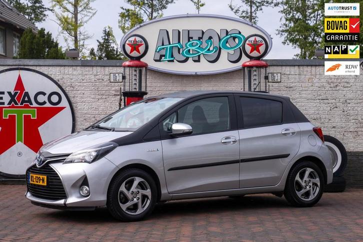 Toyota Yaris 1.5 Hybrid Trend Bi-Tone 47.200 km +NAP NL-auto, Auto's, Toyota, Bedrijf, Te koop, Yaris, ABS, Achteruitrijcamera