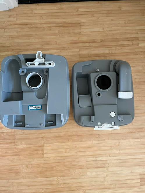 Porta Potti Qube 335, Thetford,  wit met grijs, Caravans en Kamperen, Kampeeraccessoires, Gebruikt, Ophalen