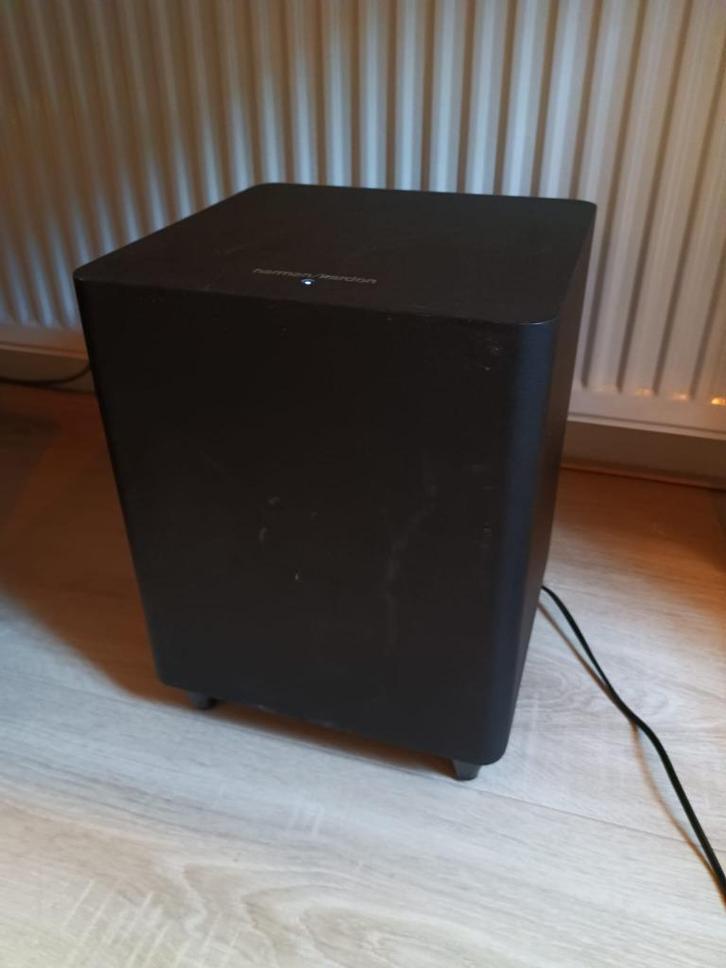 Subwoofer Harman Kardon HKTS 160SUB/230 (defect), Audio, Tv en Foto, Luidsprekers, Zo goed als nieuw, Subwoofer, 60 tot 120 watt