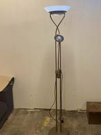 Stijlvolle Staande Lamp met Leeslamp, Ophalen, Gebruikt, Glas, 150 tot 200 cm