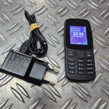 Nokia 106 Dual Sim met lader beschikbaar voor biedingen