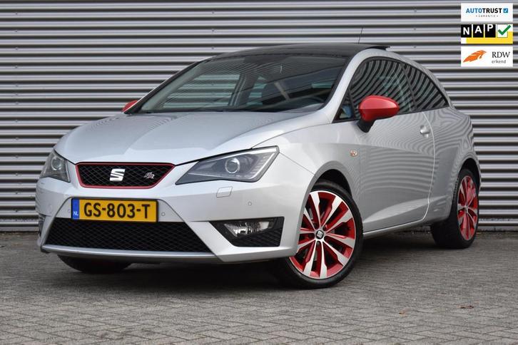 Seat Ibiza 1.0 TSI FR 110-PK, Airco, Ecc, Cruise, Navi, Pano, Auto's, Seat, Bedrijf, Te koop, Ibiza, ABS, Achteruitrijcamera, Airbags