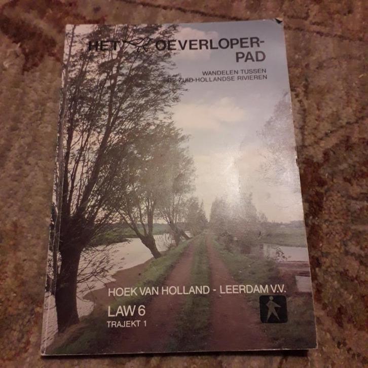 OEVERLOPERPAD LAW 6 Hoek van Holland - Leerdam / Oude Maas, Boeken, Reisgidsen, Gelezen, Fiets- of Wandelgids, Benelux, Overige merken
