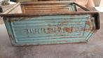 Hele Oude IJzeren Vintage Bak!, Huis en Inrichting, Woonaccessoires | Kisten, Ophalen, Overige materialen, Minder dan 50 cm, Gebruikt