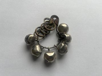 Kogelgeld zilveren knopen set beschikbaar voor biedingen