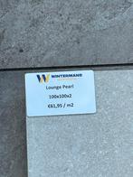 Schellevis tegels grijs 100x100 cm 48 stuks, Ophalen, Zo goed als nieuw, 10 m² of meer, Beton