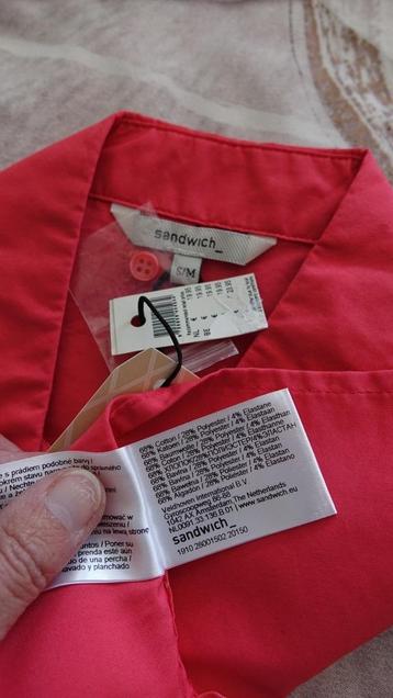 nieuw fel roze SANDWICH kraagje beschikbaar voor biedingen