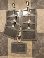 Pasjes houder/ creditcard houder (9 stuks), Sieraden, Tassen en Uiterlijk, Portemonnees, Ophalen of Verzenden, Nieuw, Grijs