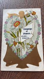 Taal van de bloemen.Lelies zuiverheid.Gouden engel,lelies, Ophalen of Verzenden, Zo goed als nieuw, Overige thema's