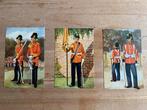 Drie ansichtkaarten 1949 Garderegiment Prinses Irene, Verzenden, 1940 tot 1960