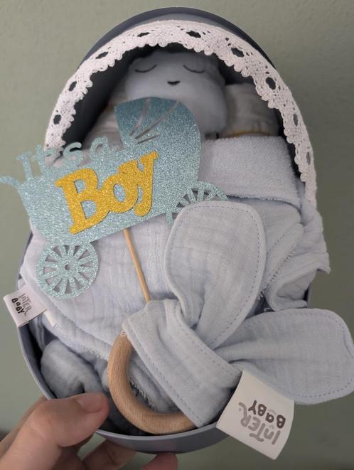 Luiertaart, Kinderen en Baby's, Kraamcadeaus en Geboorteborden, Nieuw, Kraamcadeau, Ophalen