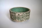 Chamotte berkenbast bloempot pot vintage keramiek aardewerk., Rond, Binnen, Ophalen of Verzenden, Zo goed als nieuw