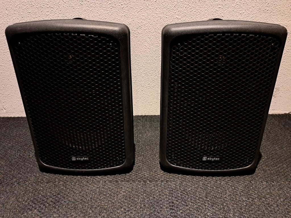 Skytec SP850 luidsprekerset, Audio, Tv en Foto, Luidsprekers, Ophalen of Verzenden, 120 watt of meer, Front, Rear of Stereo speakers
