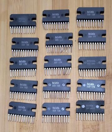 Laag frequent eindtrap BA5406 tbv 3W stereoversterker 15st beschikbaar voor biedingen